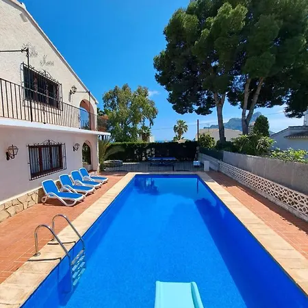 Apartment Maria 150 M Del Mar Piscina Privada Parking Calpe